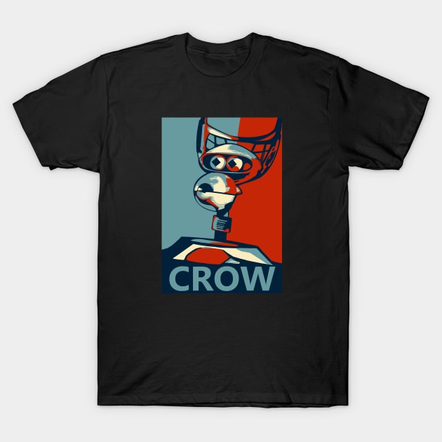 Vote Crow T-Shirt by j2artist